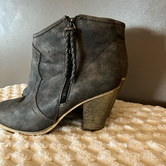 Lollipop Ankle Booties Sz 10 (Euro 41) - Picture 2 of 15